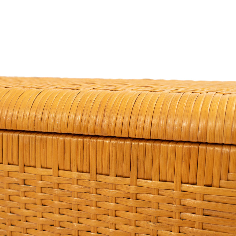 Pair of Rattan Cabinets