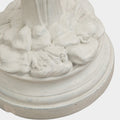 A White Plaster Palm Table Lamp by Sirmos