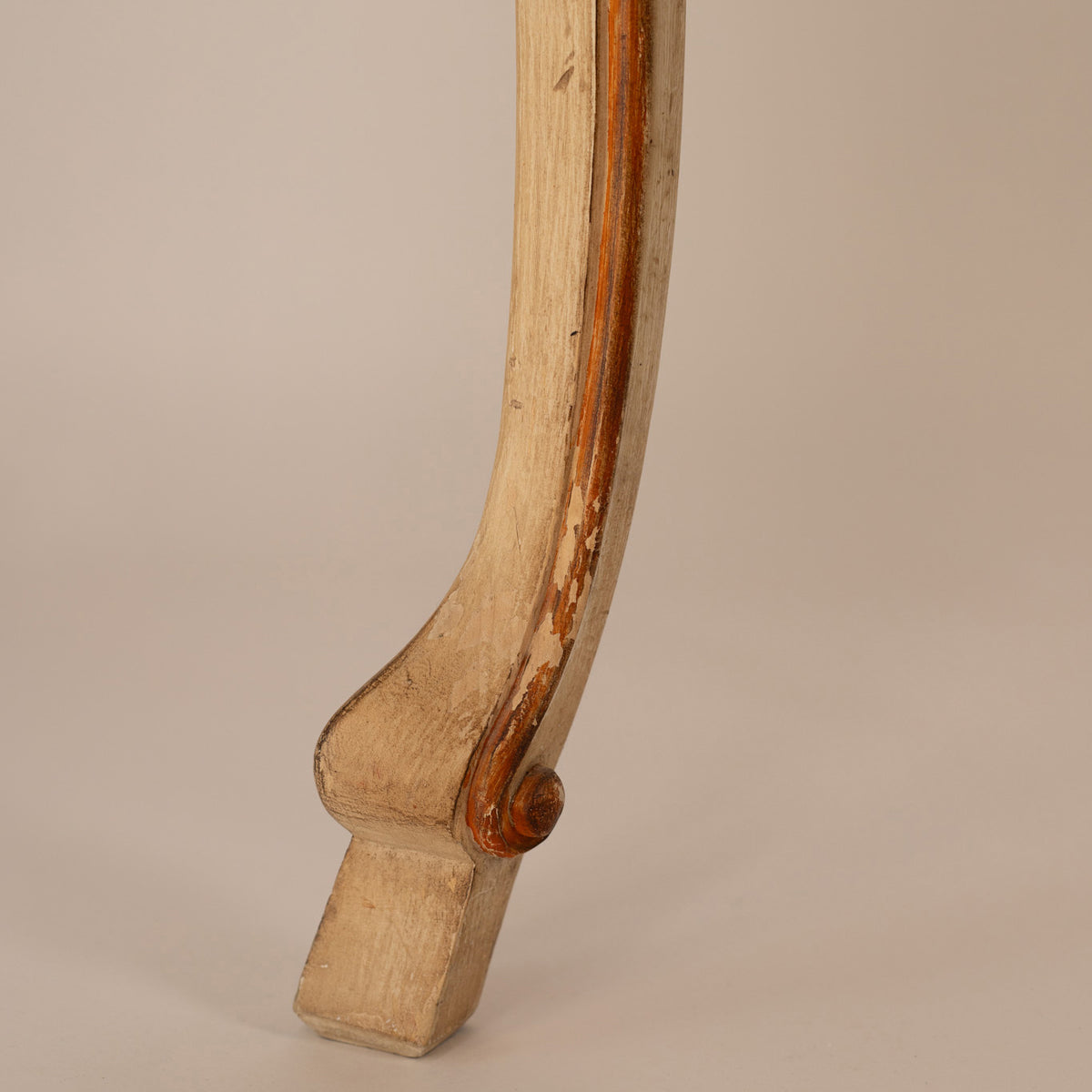 A Rococo-Style Painted Console Table