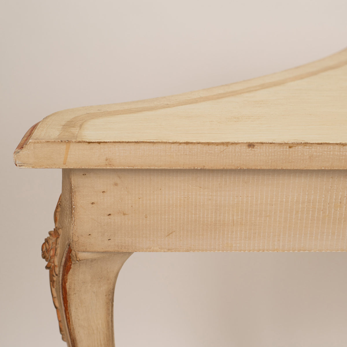 A Rococo-Style Painted Console Table