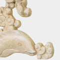 A Pair of Rococo Style Shell Form Mirrors