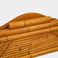A Stepped Split Reed Mirror in the Style of Vivai del Sud
