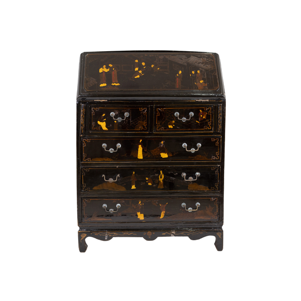 Chinese Export Drop-Front Desk