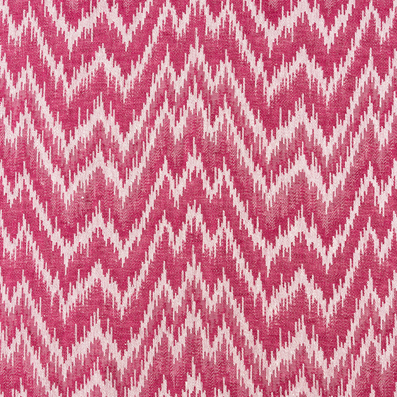 Lino Zig Zag - Cerise (Memo)