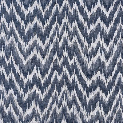 Lino Zig Zag - Indigo (Memo)