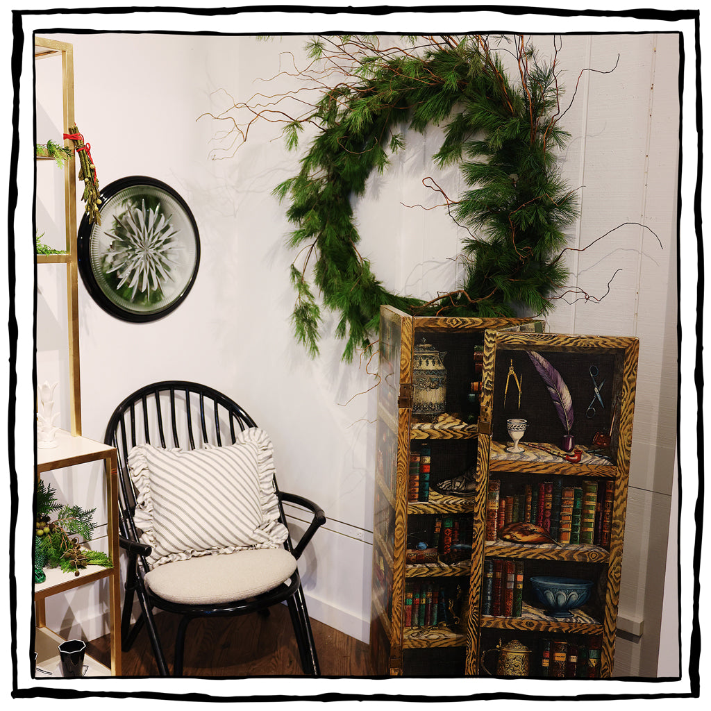 Hand-painted, Double-sided Fireplace Screen by Fornasetti