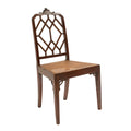 Pair of Chinese Chippendale Style Mahogany Side Chairs