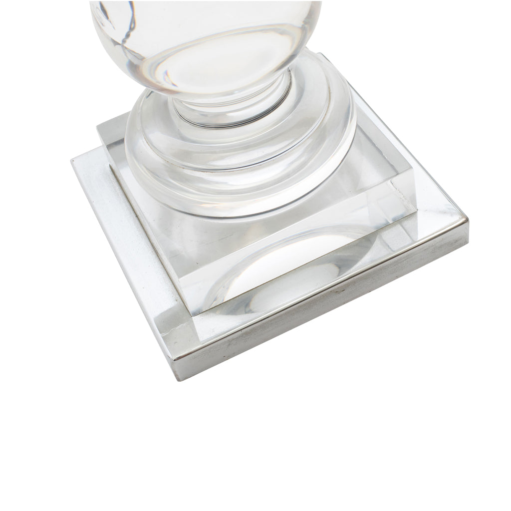 Pair of Acrylic Table Lamps in the Style of Romeo Rega