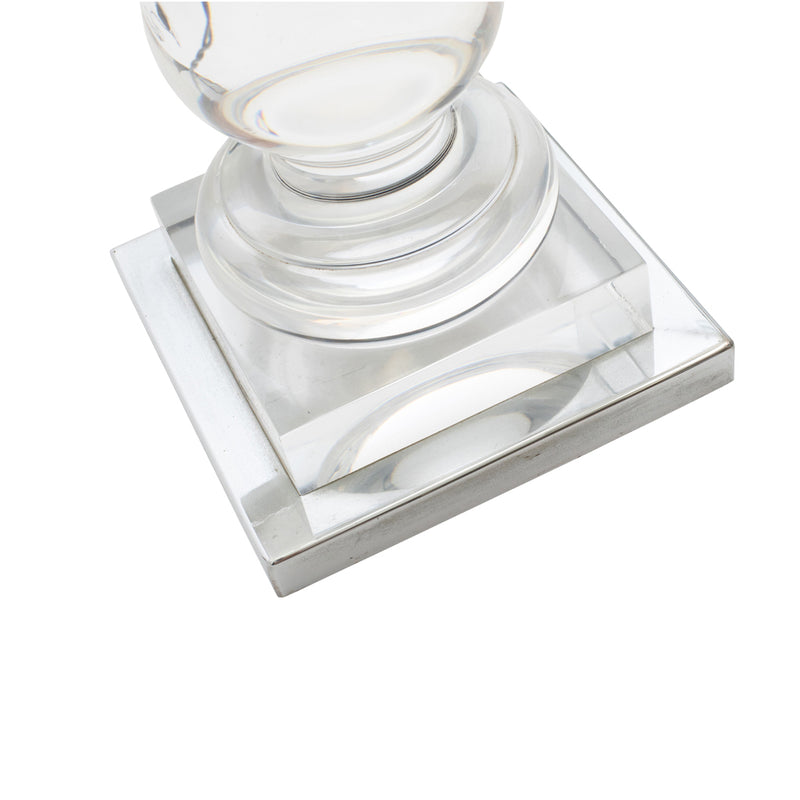 Pair of Acrylic Table Lamps in the Style of Romeo Rega