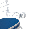 Wrought Iron Peacock Bench by Salterini
