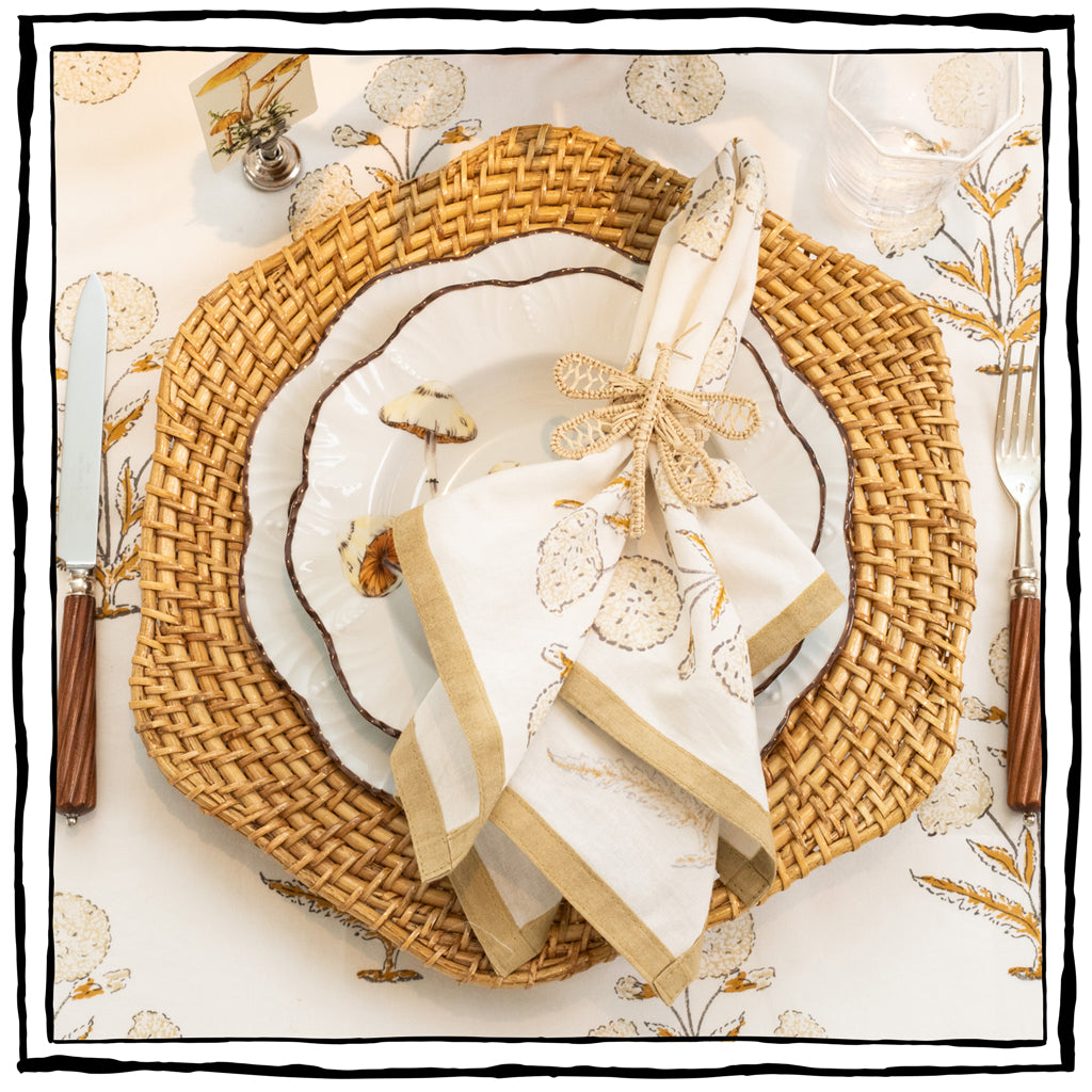 Rattan Wave Placemat