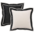 Giardino Pillow with Branca Stripe Flange