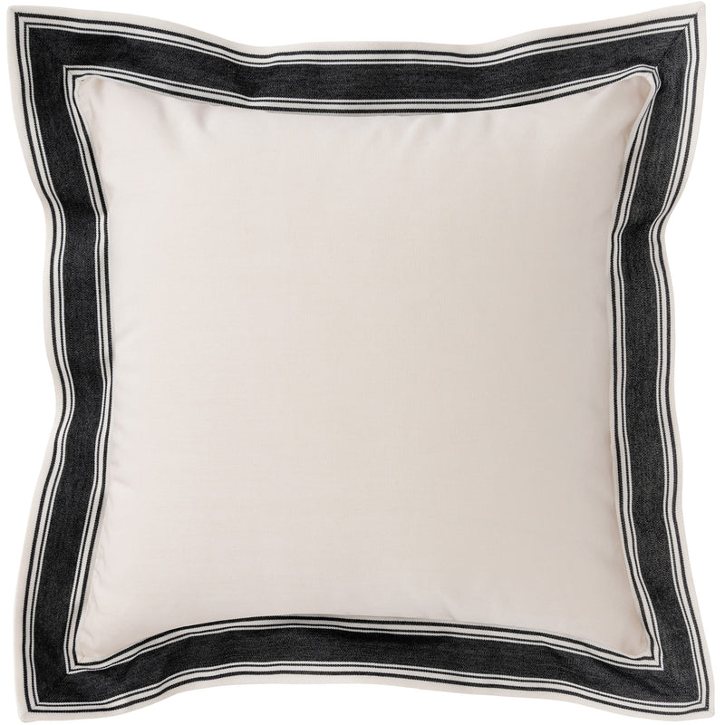 Giardino Pillow with Branca Stripe Flange
