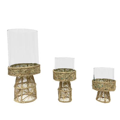 Standing Raffia Hurricane