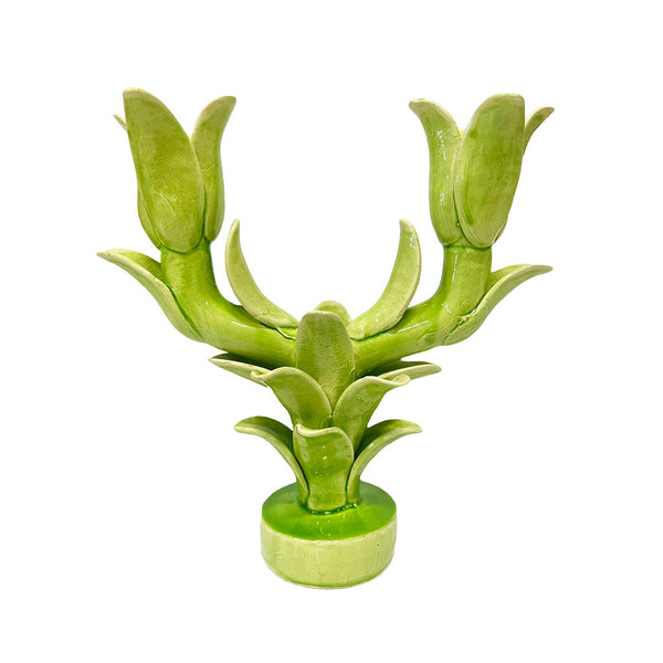 Tulip Candelabra - Victoria Green
