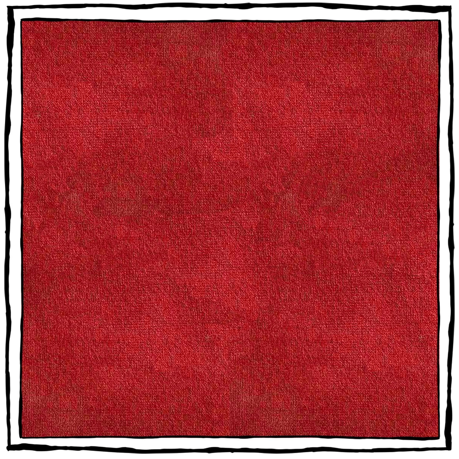 Varese Cotton Velvet - Branca Red (Memo)