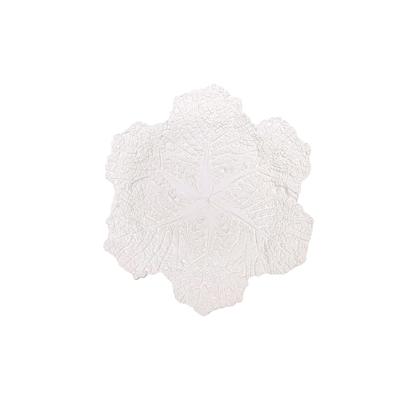 Porcelain Cabbage Leaf Plate