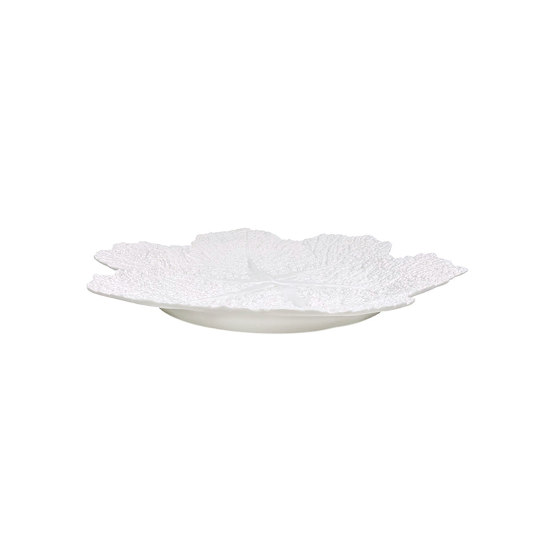 Porcelain Cabbage Leaf Plate