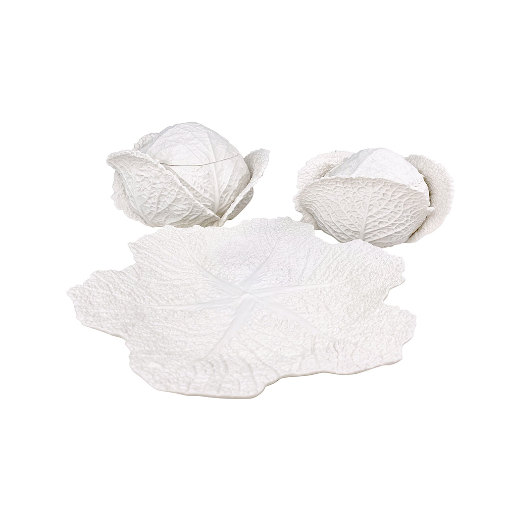 Large Porcelain Cabbage Tureen