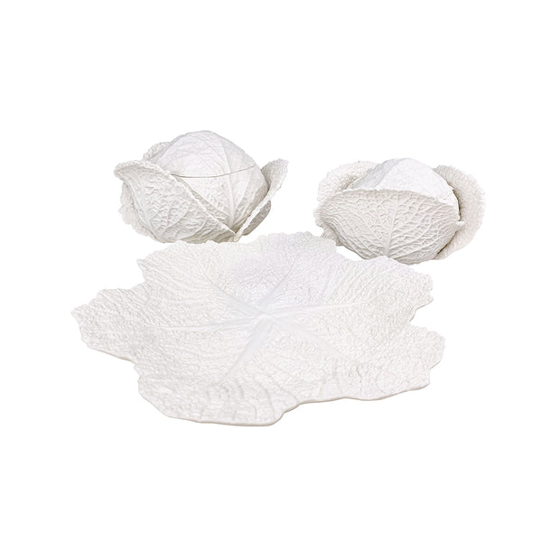 Medium Porcelain Cabbage Tureen