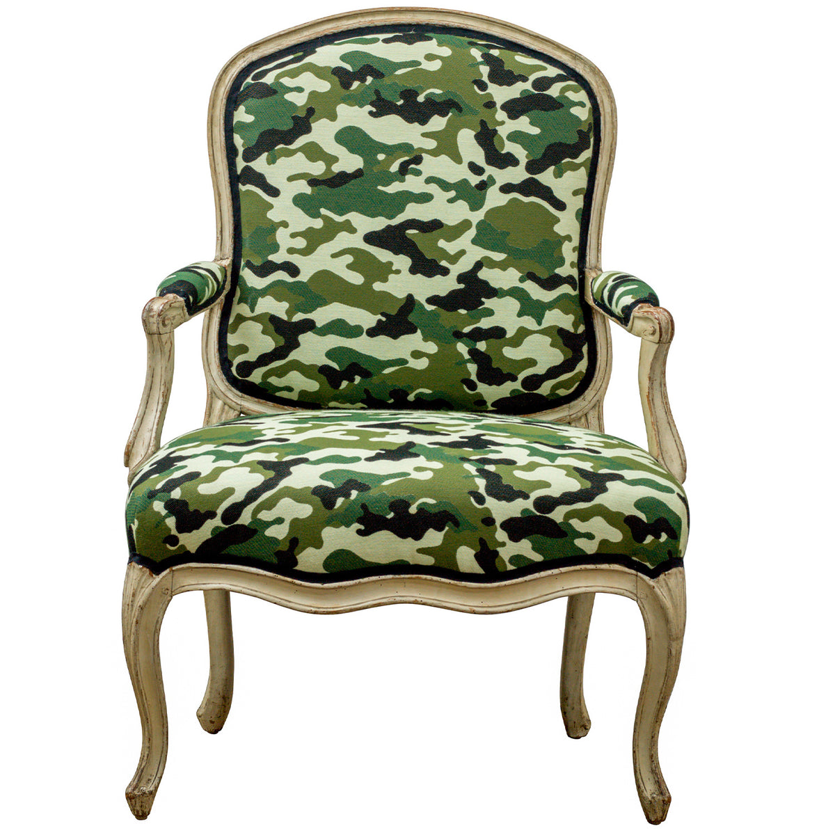 18th Century Fauteuil with Cabriole Legs