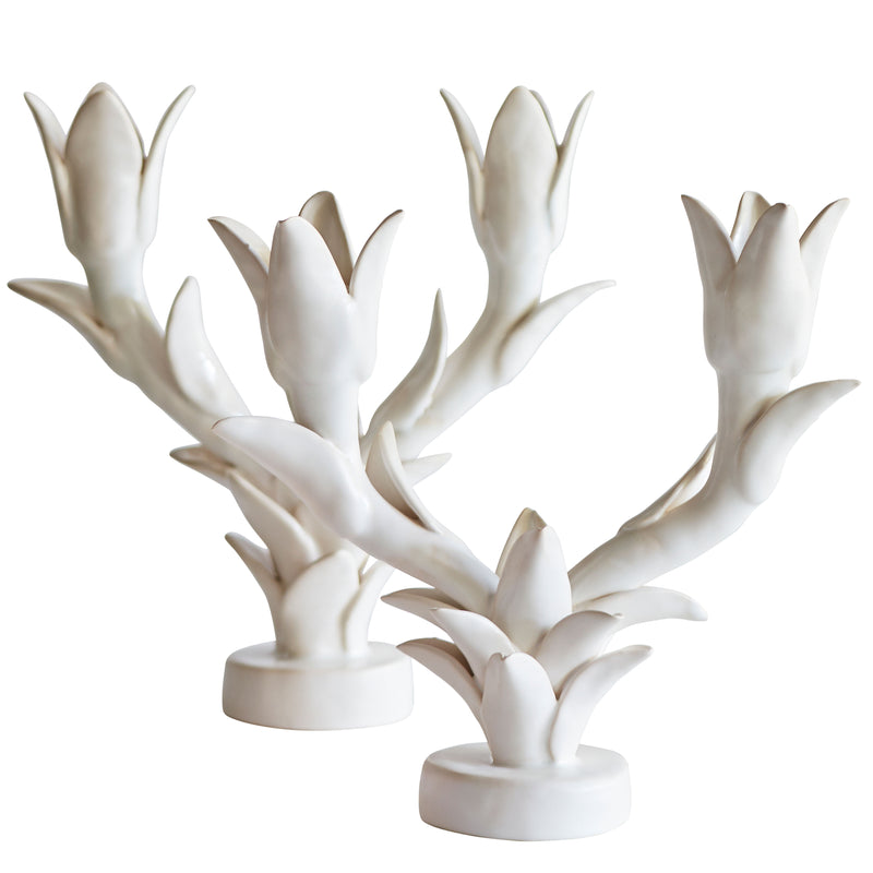 Medium Tulip Candelabra