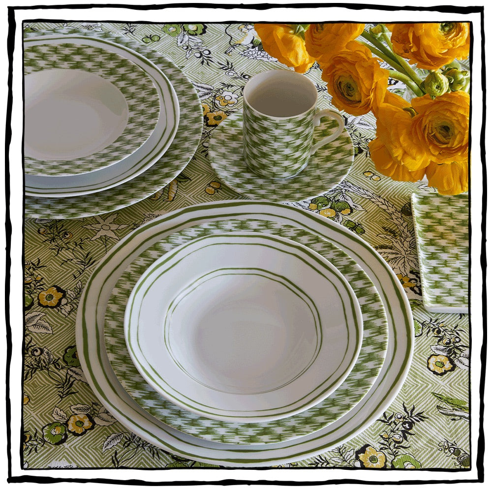 Rigato Porcelain - Celery