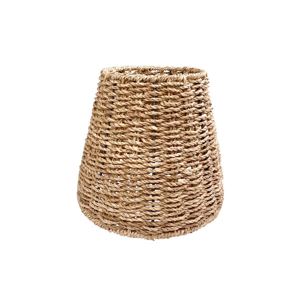 Empire Lampshade in Ivory Twisted Seagrass