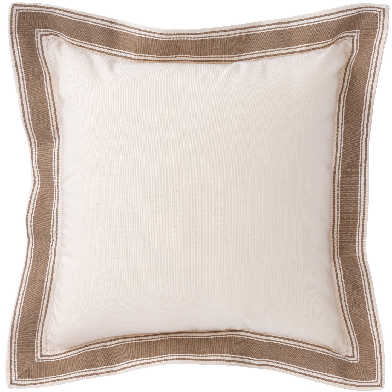 Giardino Pillow with Branca Stripe Flange
