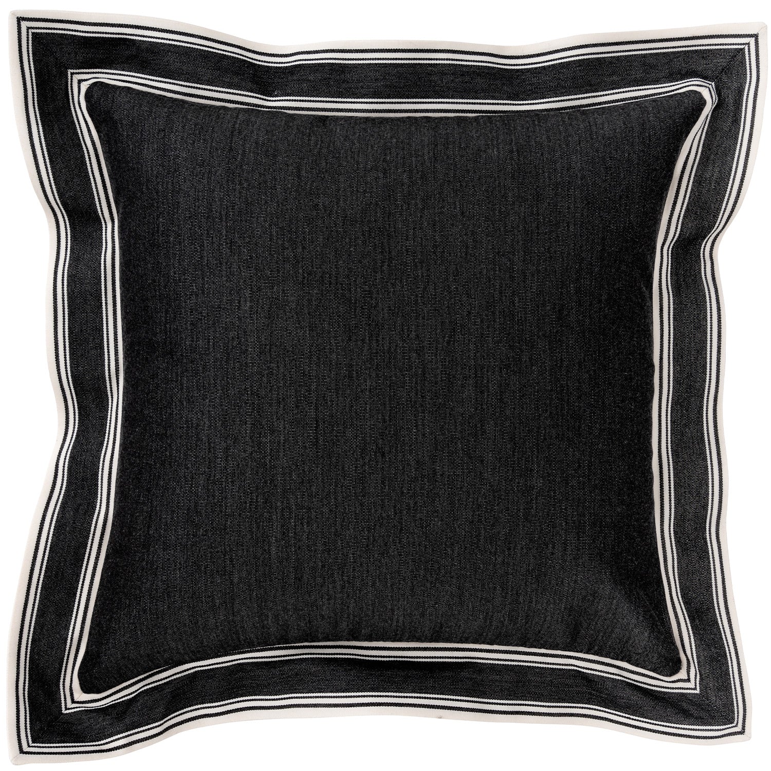 Giardino Pillow with Branca Stripe Flange