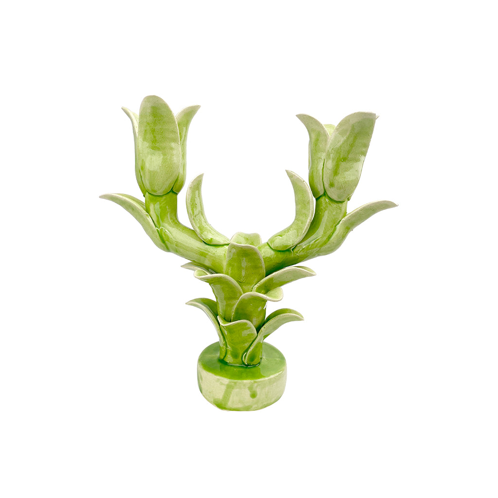Tulip Candelabra - Victoria Green