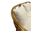 Three-Piece Bamboo and Rattan Sofa by Audoux Minet