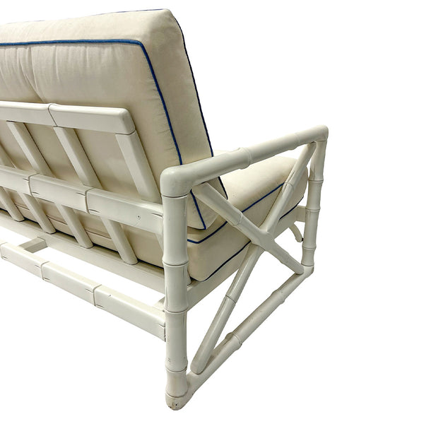 Vintage Bamboo Sofa & Chair
