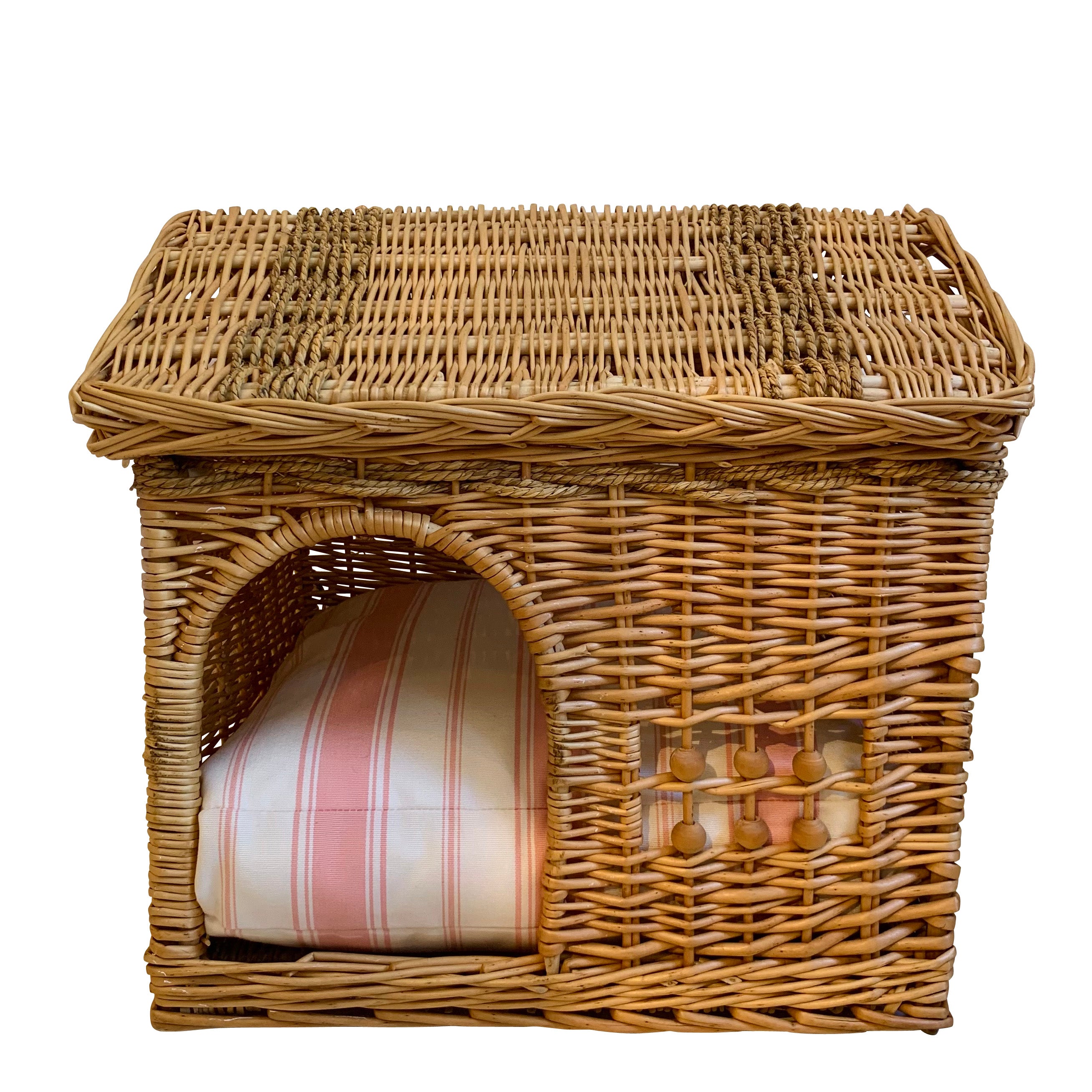 Wicker Dog Bed House