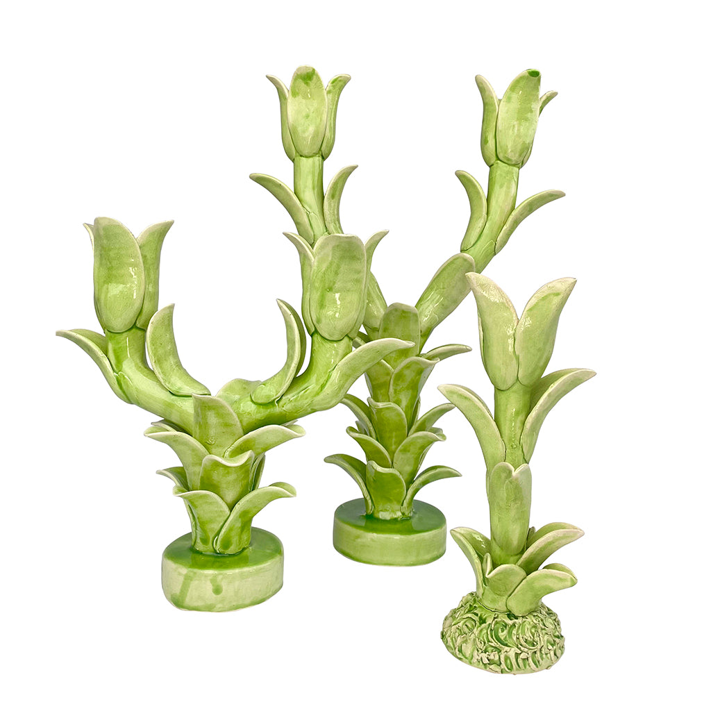 Tulip Candelabra - Victoria Green