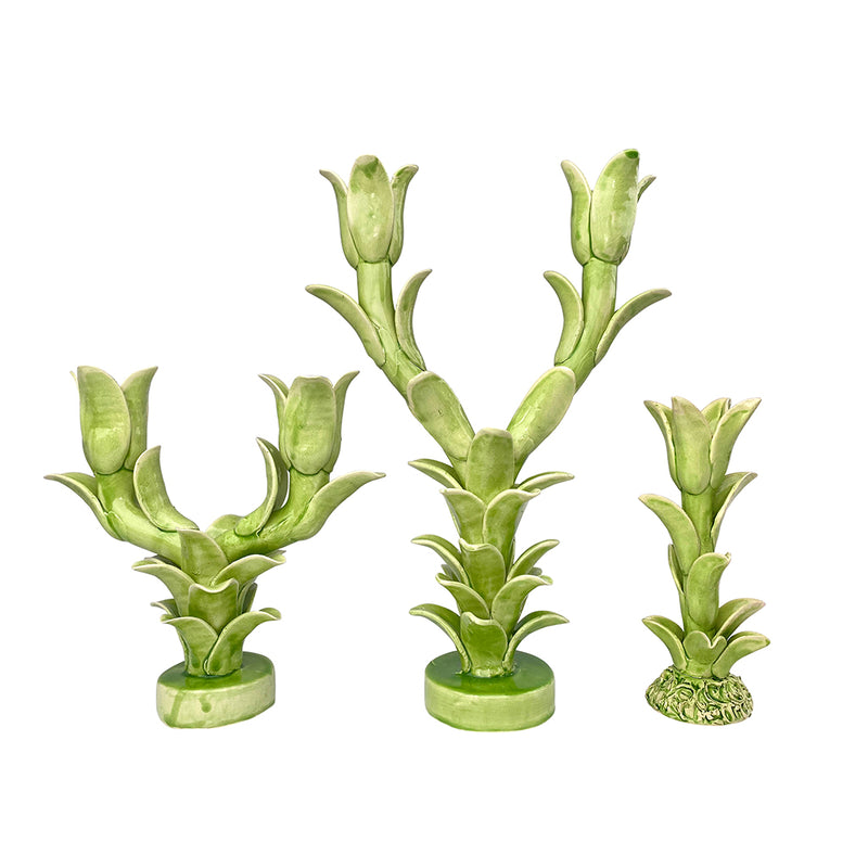 Tulip Candelabra - Victoria Green