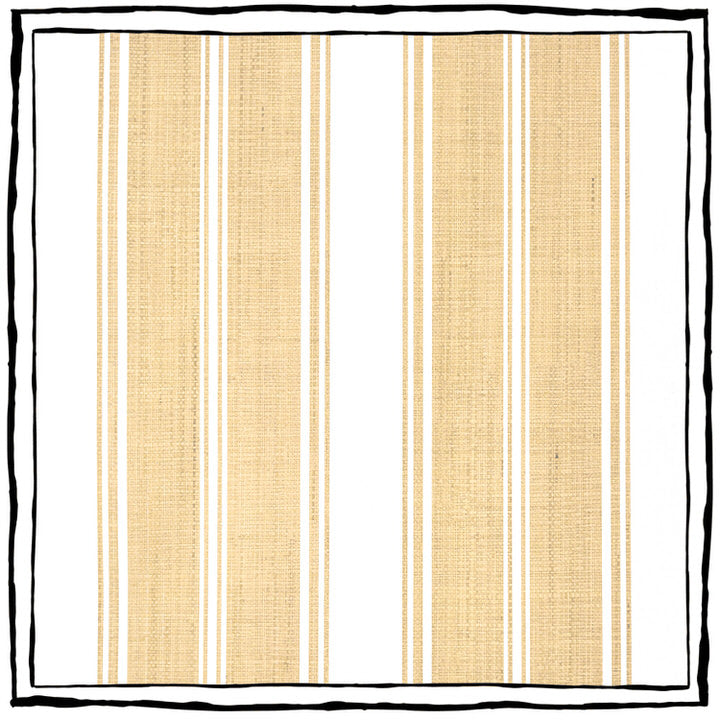 Branca Stripe Medium - Madagascar (Wallpaper Memo)