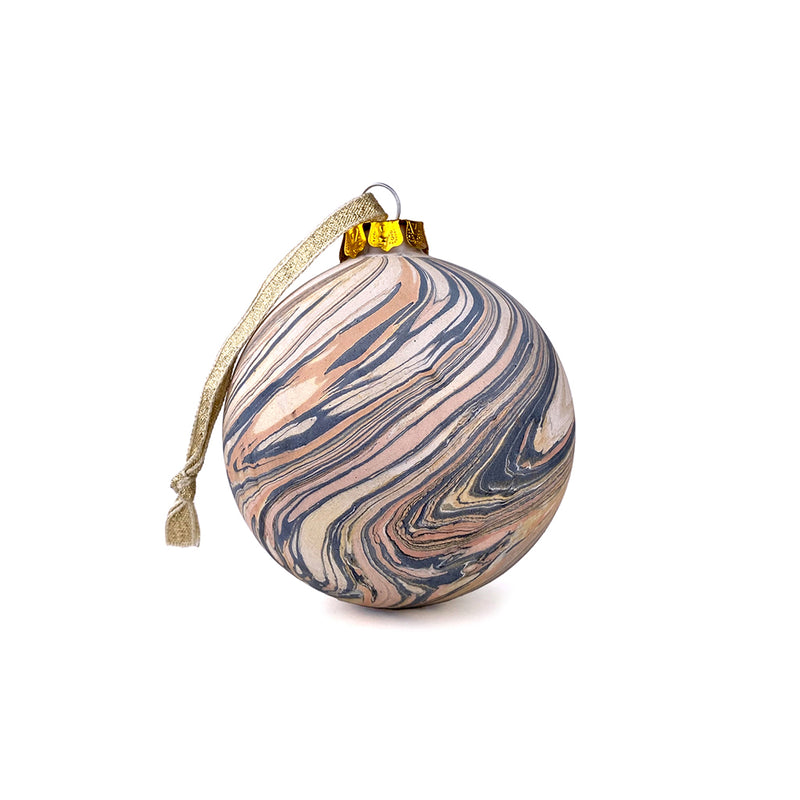 Marbled Ceramic Ornaments