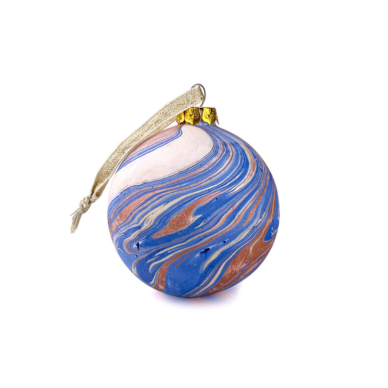 Marbled Ceramic Ornaments