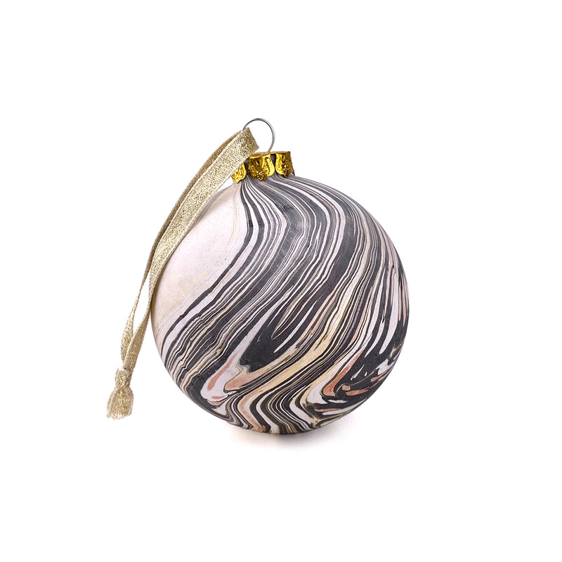 Marbled Ceramic Ornaments