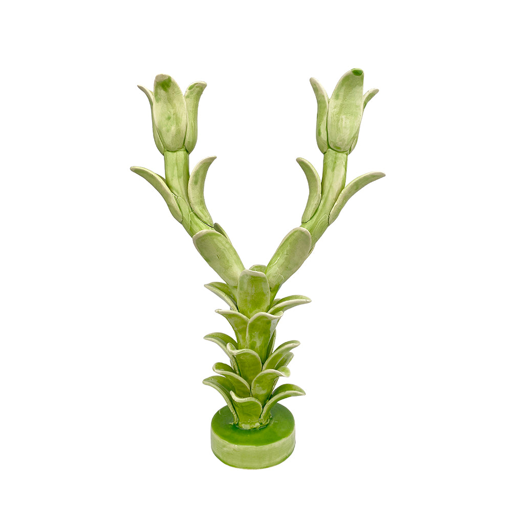 Tulip Candelabra - Victoria Green