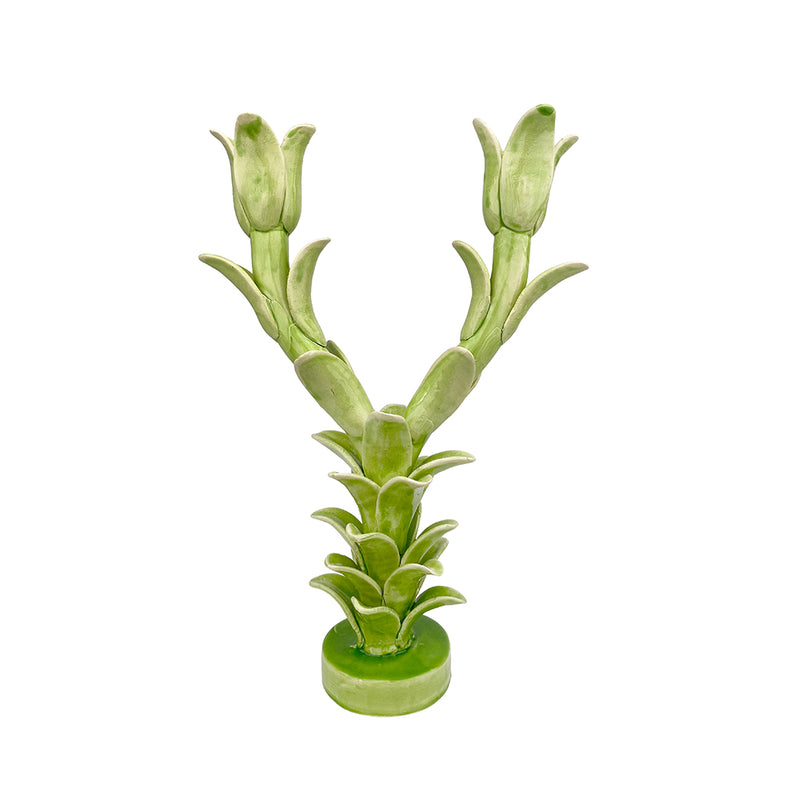 Tulip Candelabra - Victoria Green
