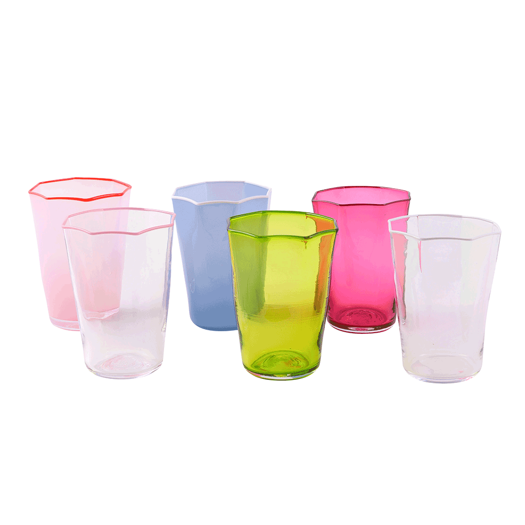 Otto Tumblers - Pink & Red