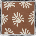 Giardino Palma Pillow with Branca Stripe Flange