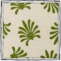 Giardino Palma Pillow with Branca Stripe Flange