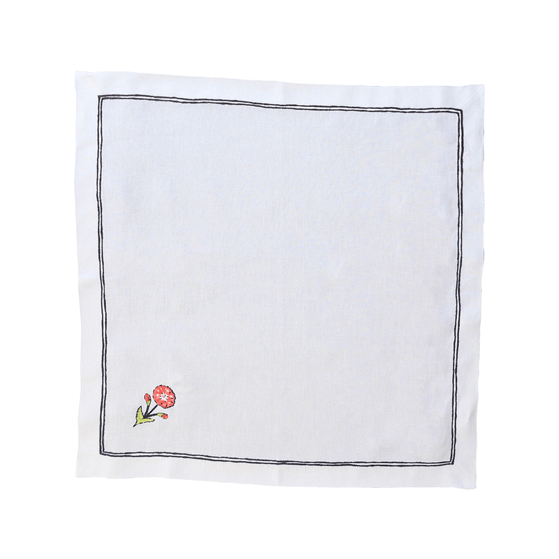 Papavero Rigato Dinner Napkins