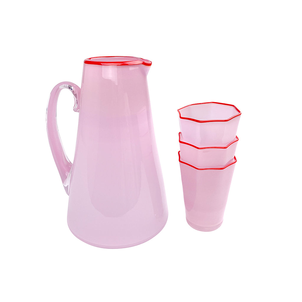 Tavolo Pitcher - Pink & Red