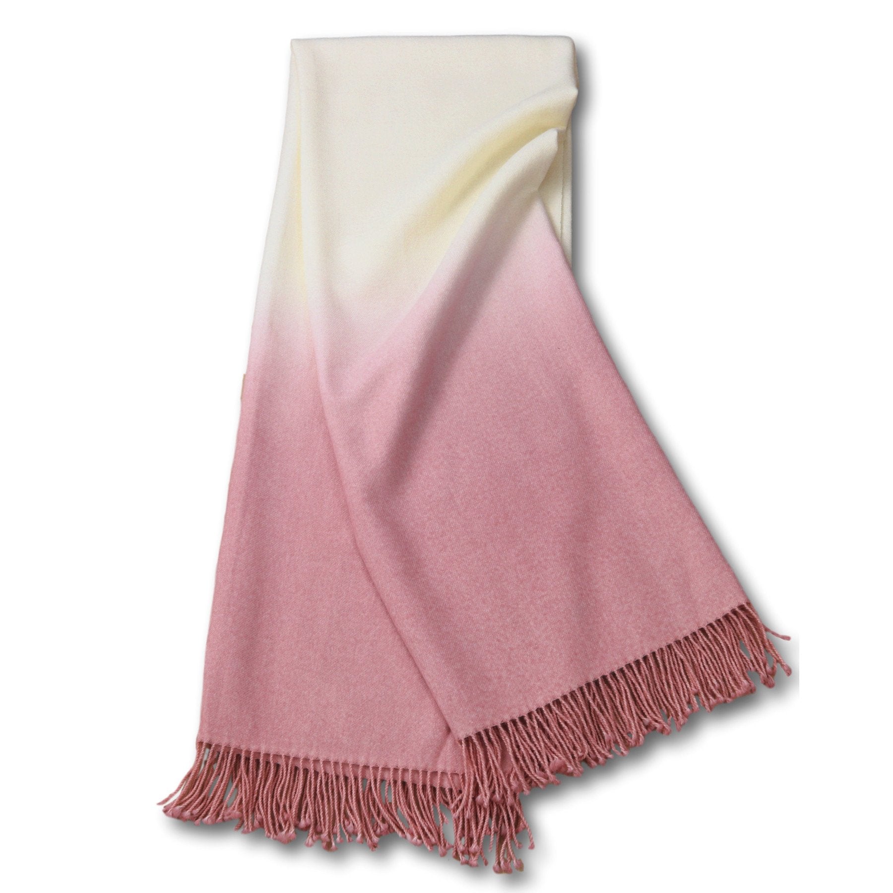 Dip-Dyed Alpaca Throw