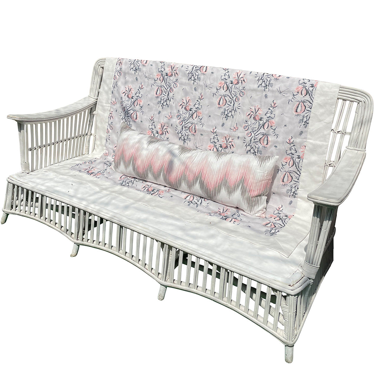 Spanish Wicker Sofa & Club Chair