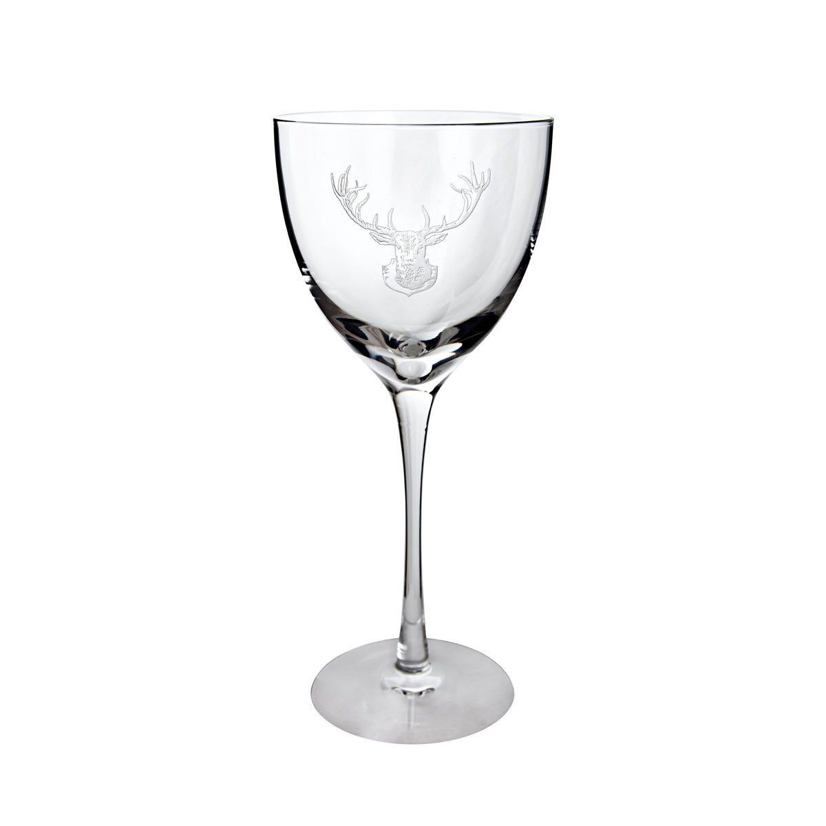 Staghead Wine Glass
